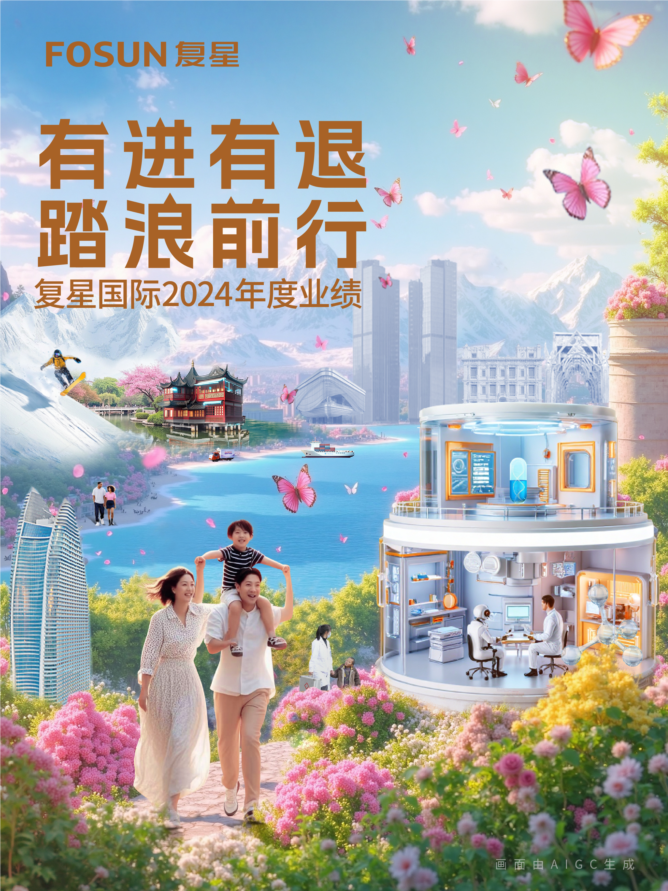 復(fù)星國際發(fā)布2024年業(yè)績：總收入人民幣1921.4億元，產(chǎn)業(yè)運營利潤人民幣49億元，整體經(jīng)營面穩(wěn)健